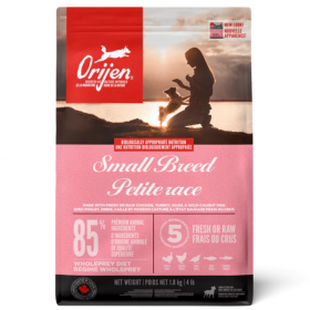 Orijen - Small Breed New Formula - за кучета мини и малки породи над 12 месечна възраст 4.5 кг.